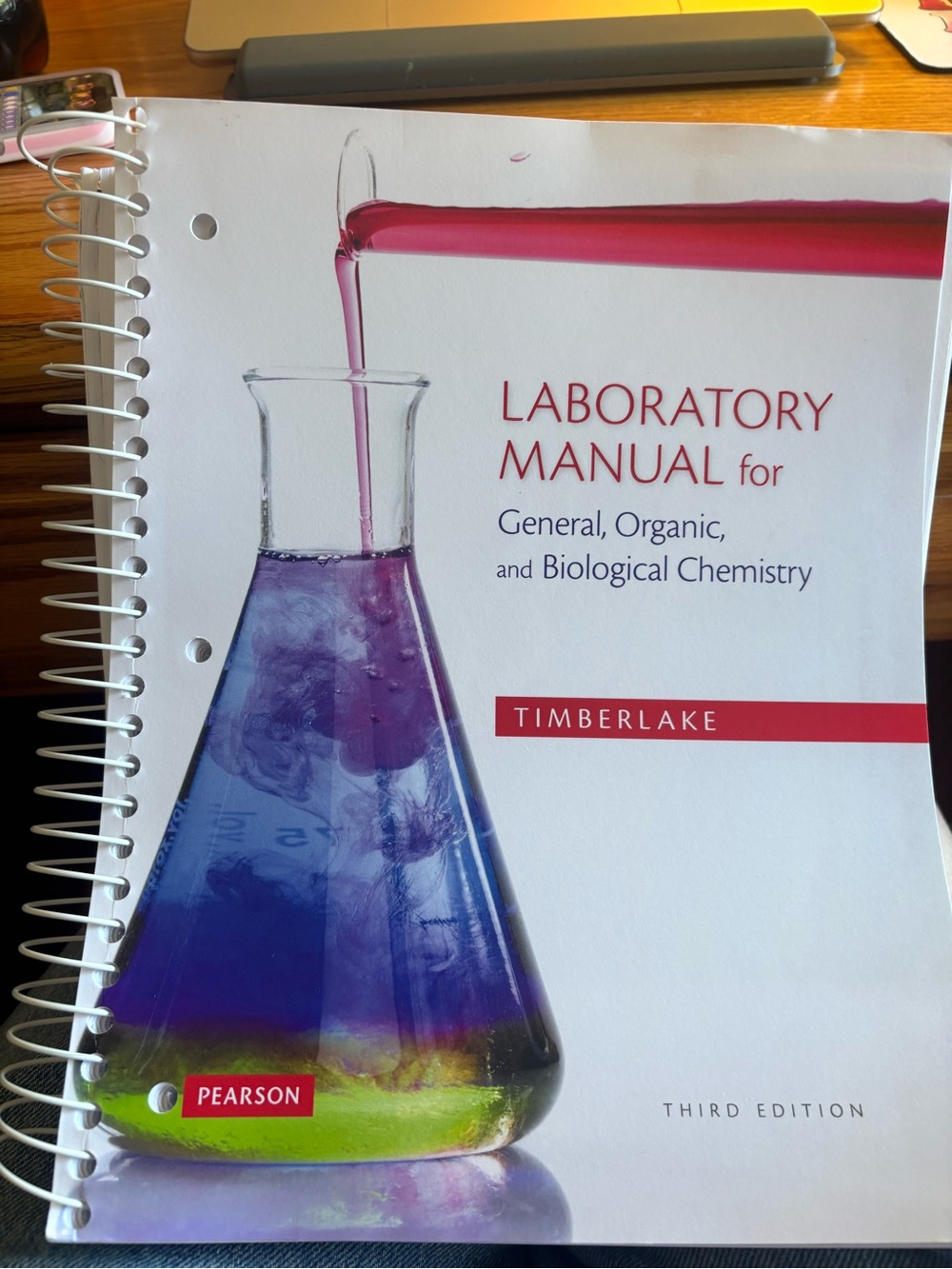 Laboratory Manual for General, Organic, and Biological Chemistry - Timberlake